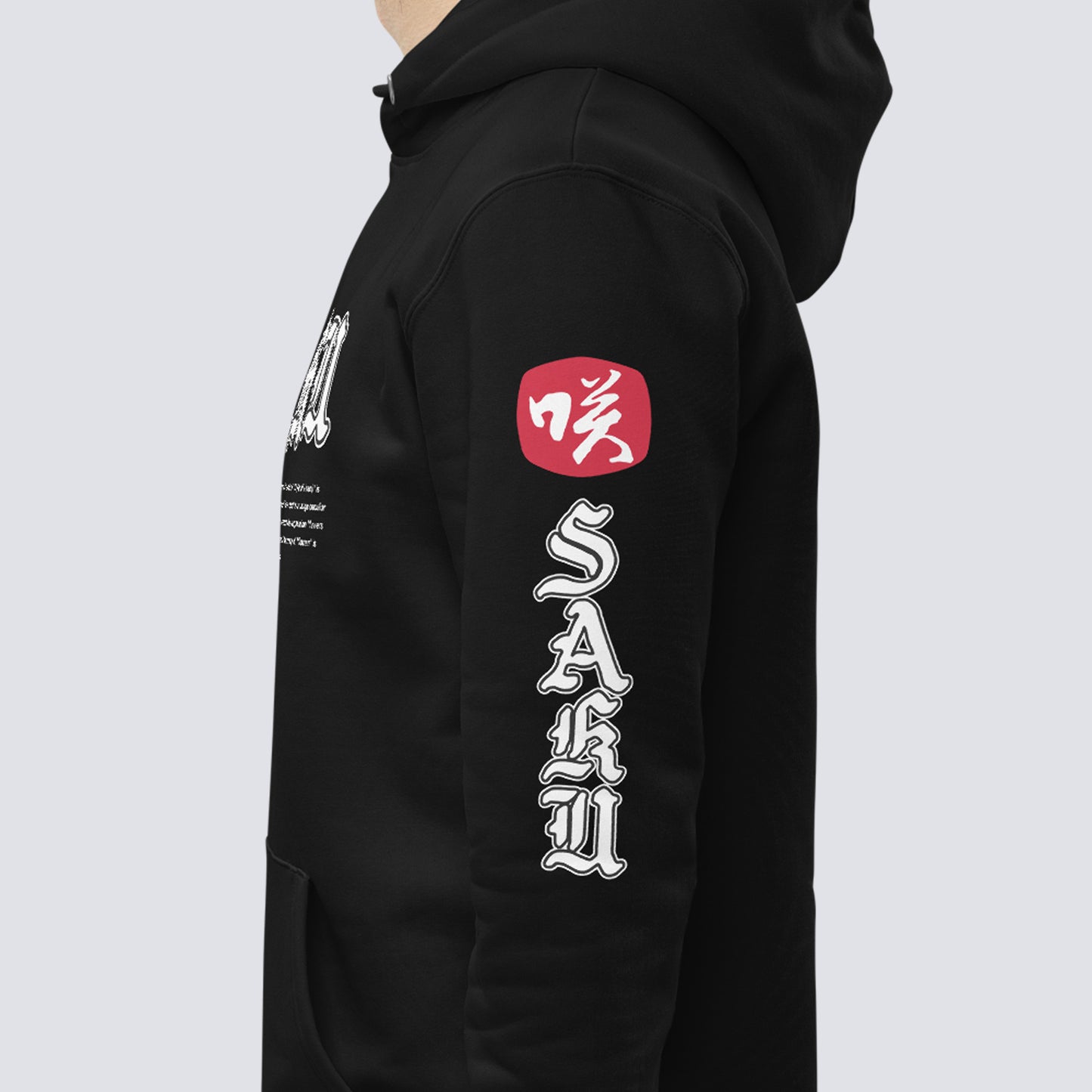 SAKU RUBI HOODIE Bk