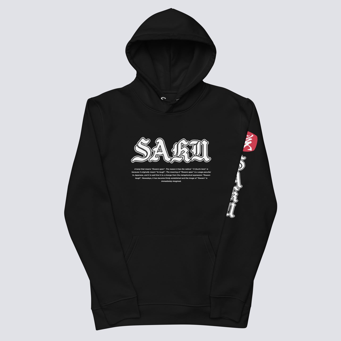 SAKU RUBI HOODIE Bk
