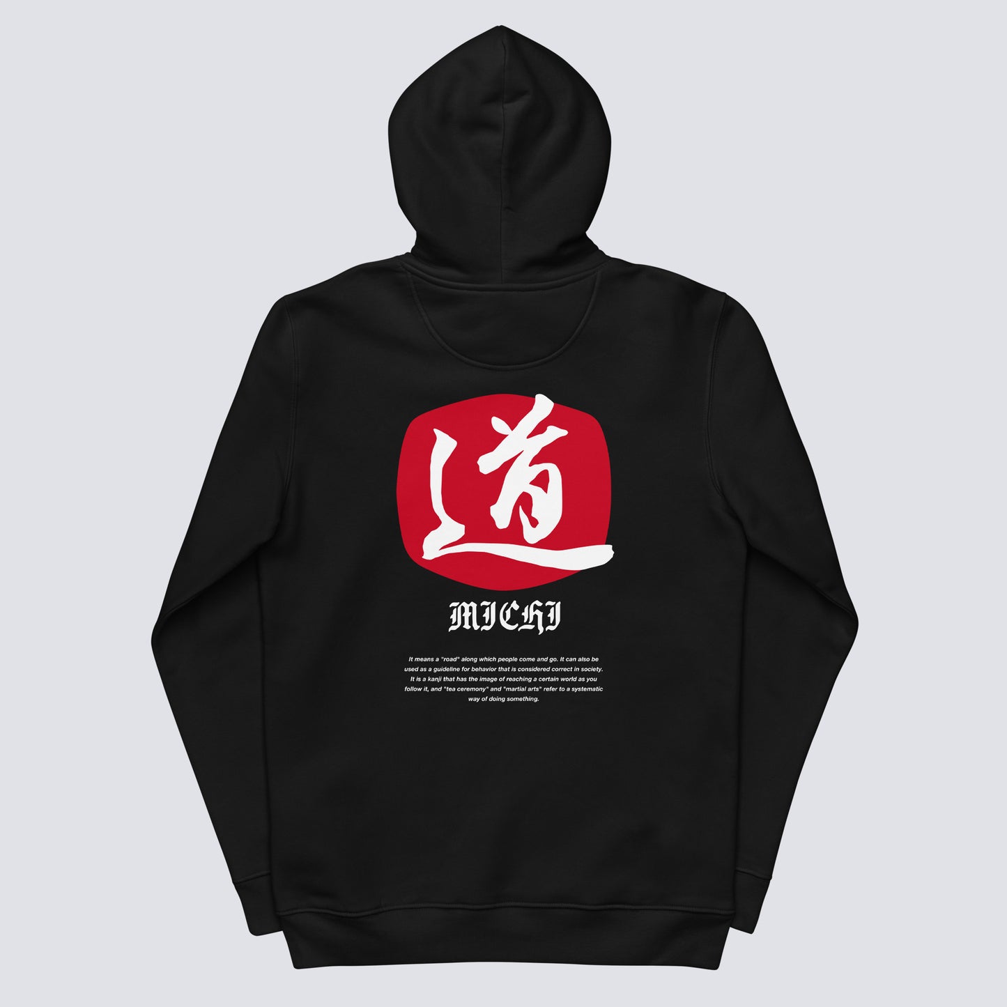 MICHI WABI HOODIE Bk