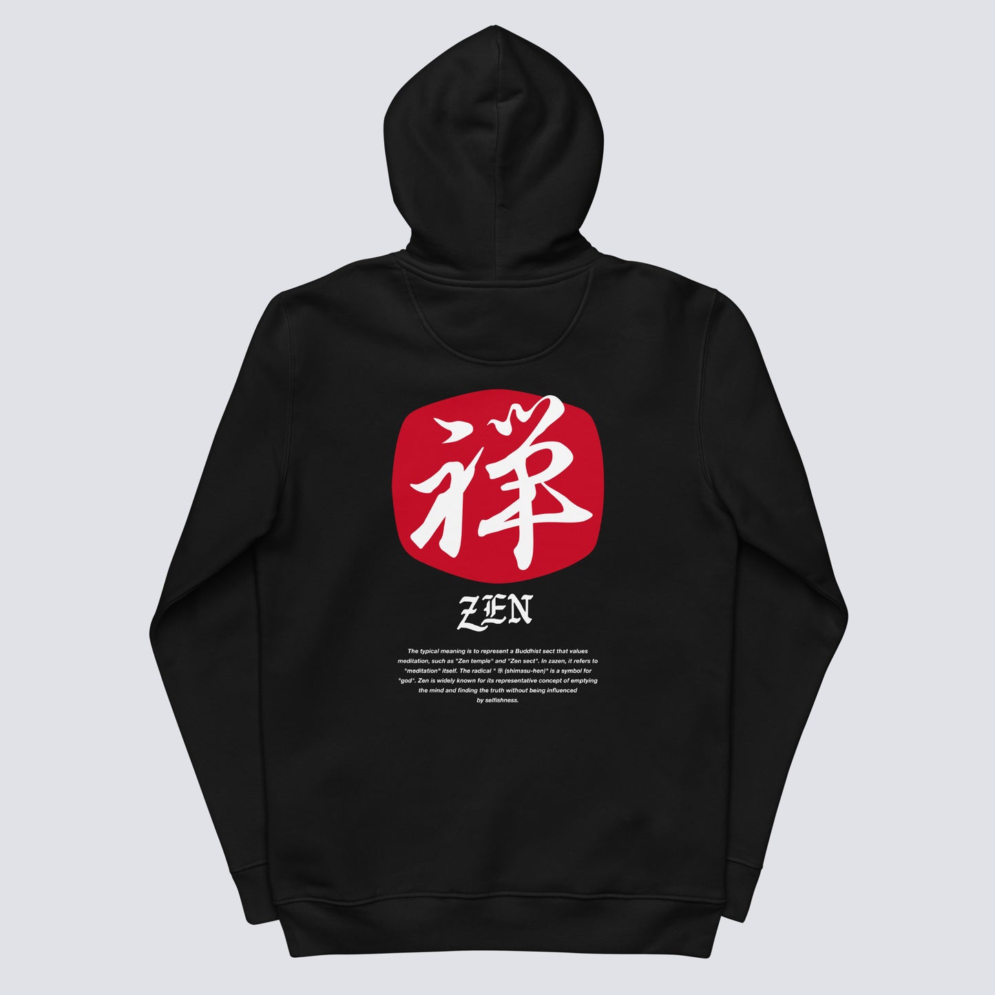 ZEN WABI HOODIE Bk